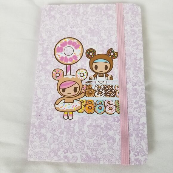 Tokidoki Mini Notebook Donutella Sweet Shop DSS Hard Cover Journal Bookmark Lot - Picture 7 of 14